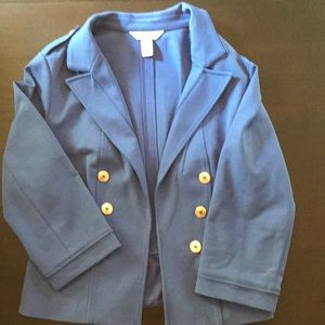 White House Black Market cropped blazer